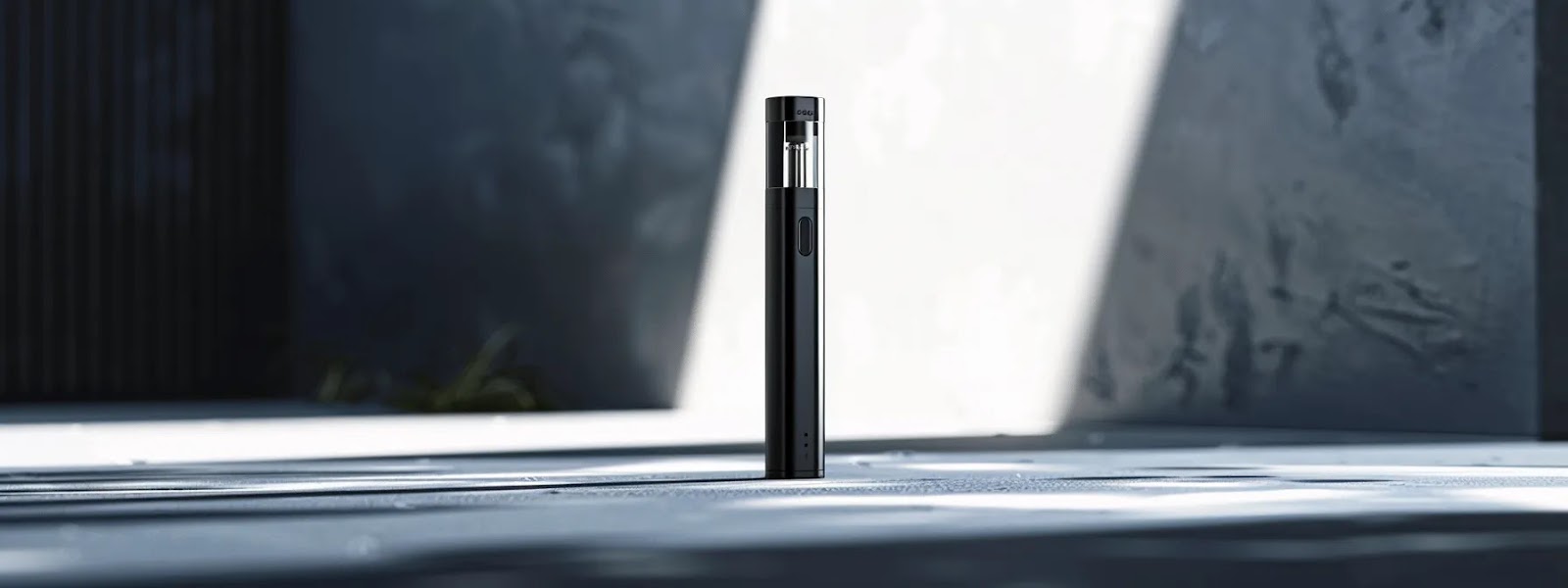 a sleek and modern e-cigarette standing on a clean, white surface, highlighting the benefits of online vape shopping in winnipeg. a sleek and modern e-cigarette standing on a clean, white surface, highlighting the benefits of online vape shopping in winnipeg.