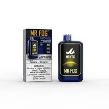 Mr Fog NOVA - Blue Razz Sour Lemon Ice - Nicotine Free