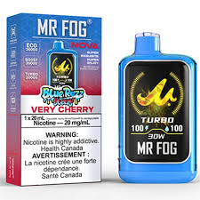 Mr Fog NOVA - Blue Razz Steezy Very Cherry
